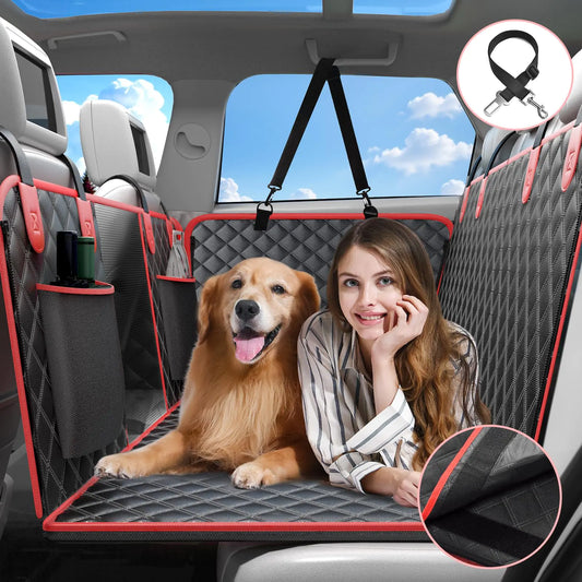 All-Purpose Dog Car Seat Cover With Hard Bottom